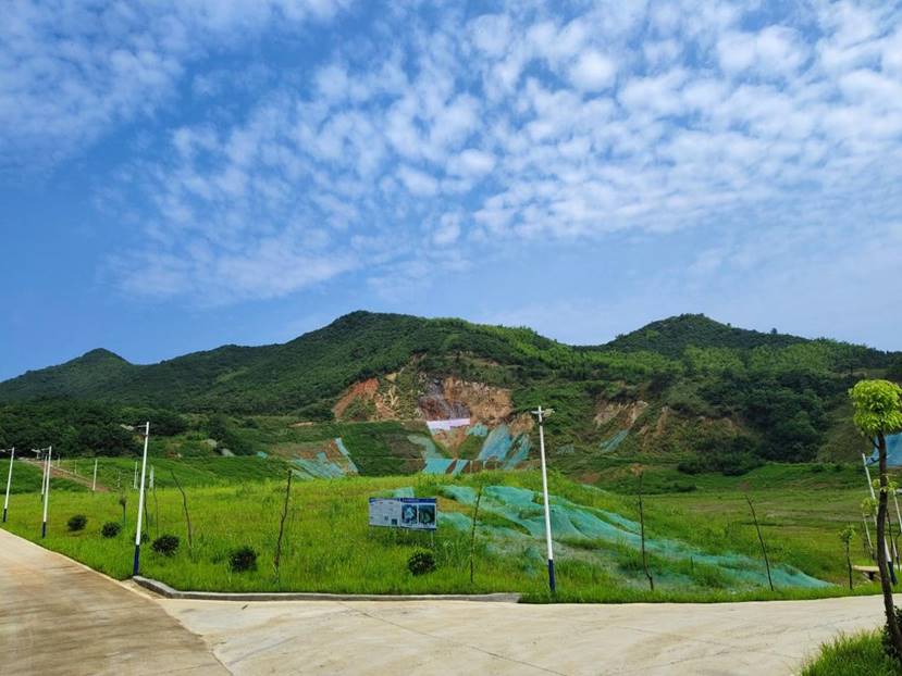 銅山、前山露天采坑復(fù)墾項(xiàng)目完成